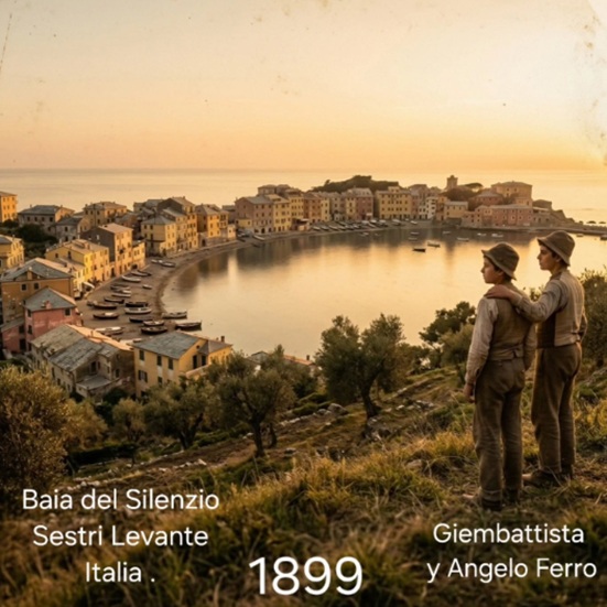 Baia del Silenzio, Italia 1899